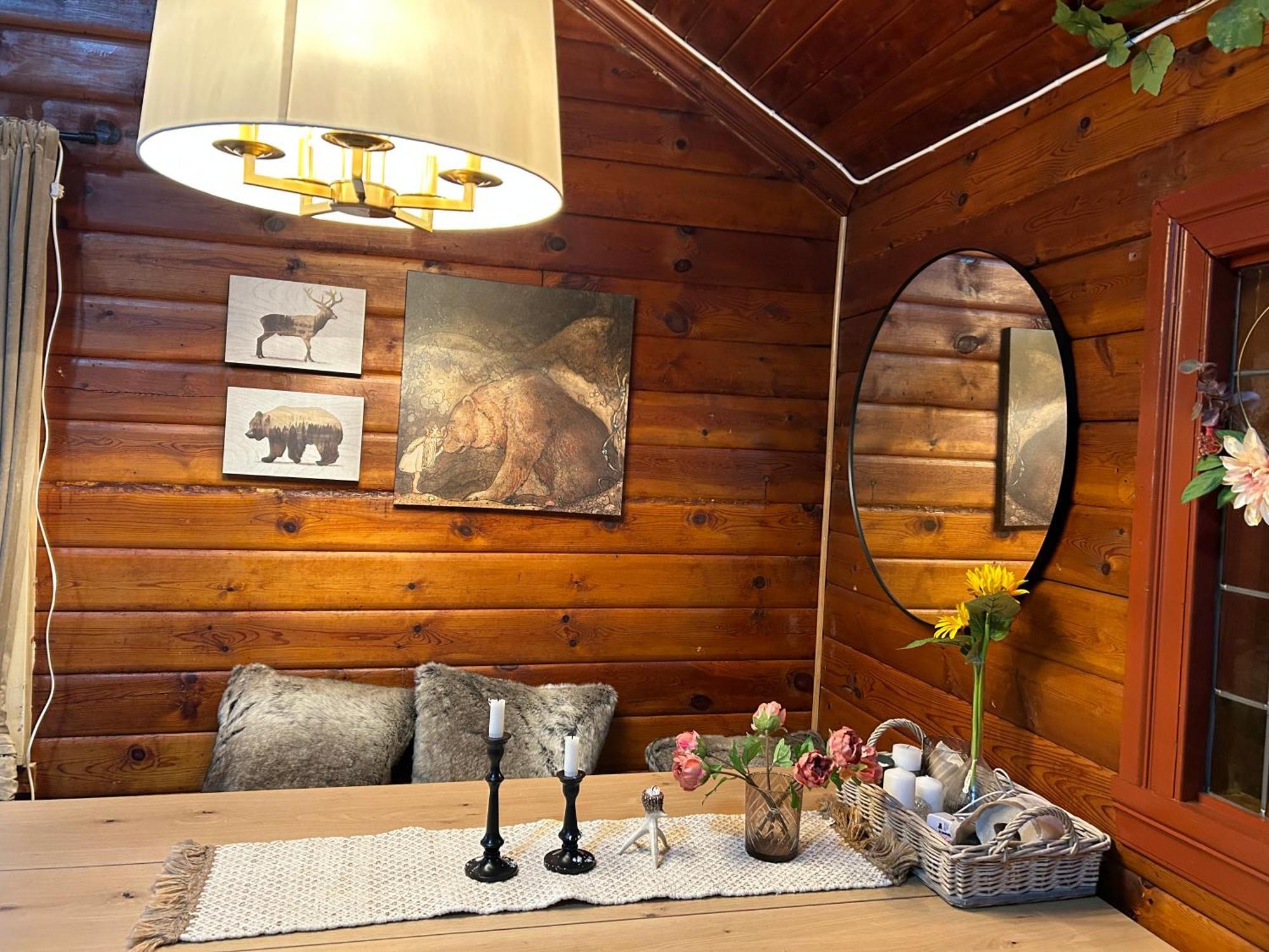 Вилла Beautiful Cabin By Mjosa. Stange Экстерьер фото