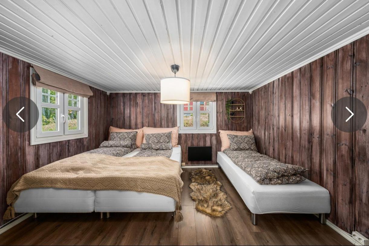Вилла Beautiful Cabin By Mjosa. Stange Экстерьер фото