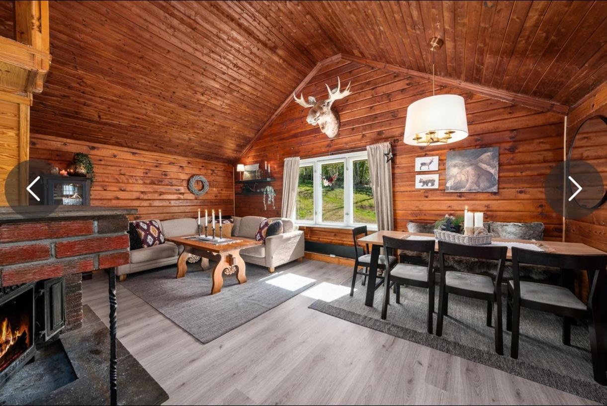 Вилла Beautiful Cabin By Mjosa. Stange Экстерьер фото