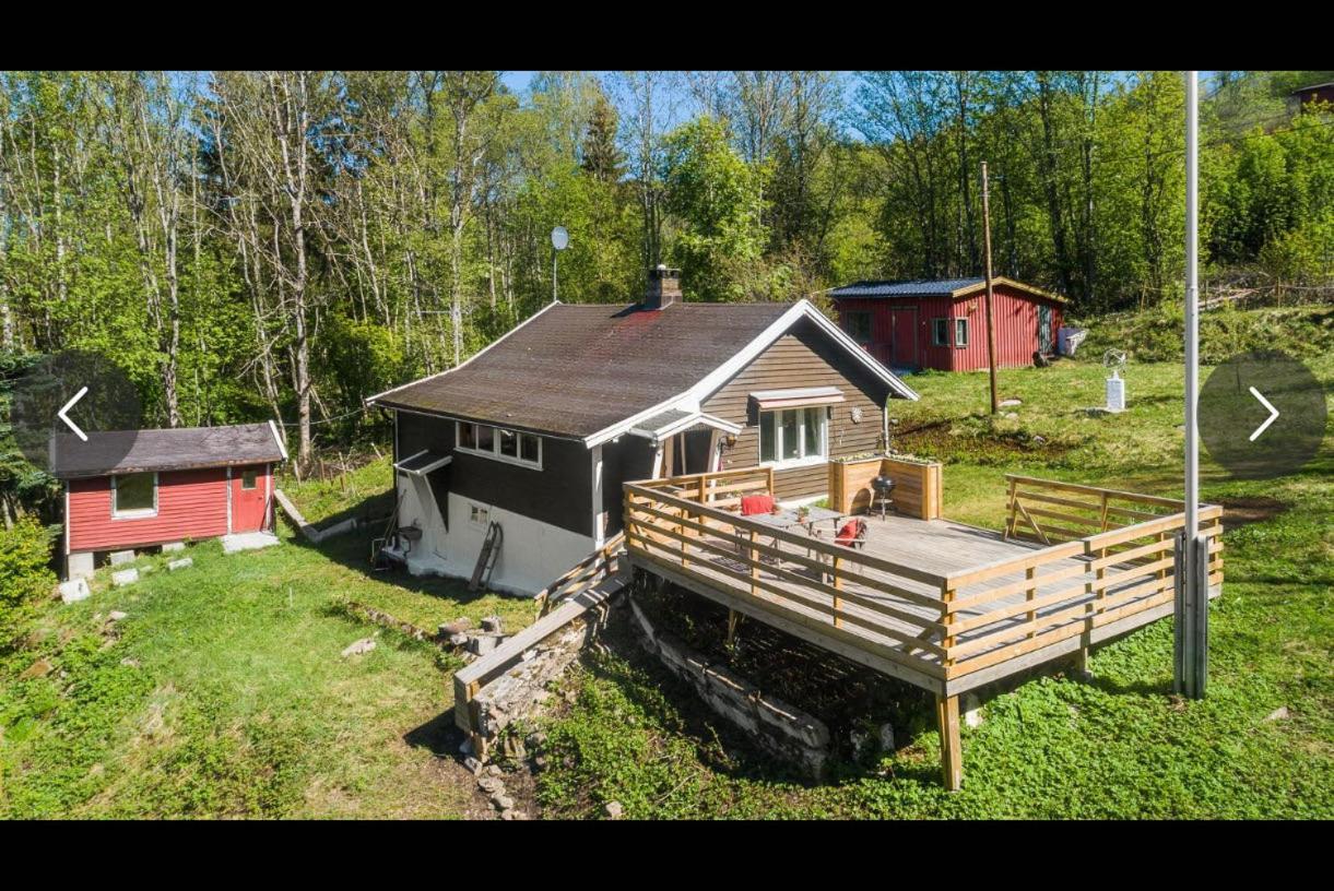 Вилла Beautiful Cabin By Mjosa. Stange Экстерьер фото